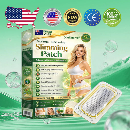2026 Breakthrough: Lose Stubborn Fat While Keeping Skin Tight – New Oliokindred® BerberineExtract 10-in-1 Nano Microneedle Patch