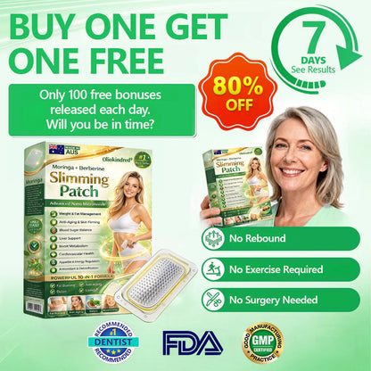 2026 Breakthrough: Lose Stubborn Fat While Keeping Skin Tight – New Oliokindred® BerberineExtract 10-in-1 Nano Microneedle Patch