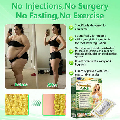 2026 Breakthrough: Lose Stubborn Fat While Keeping Skin Tight – New Oliokindred® BerberineExtract 10-in-1 Nano Microneedle Patch