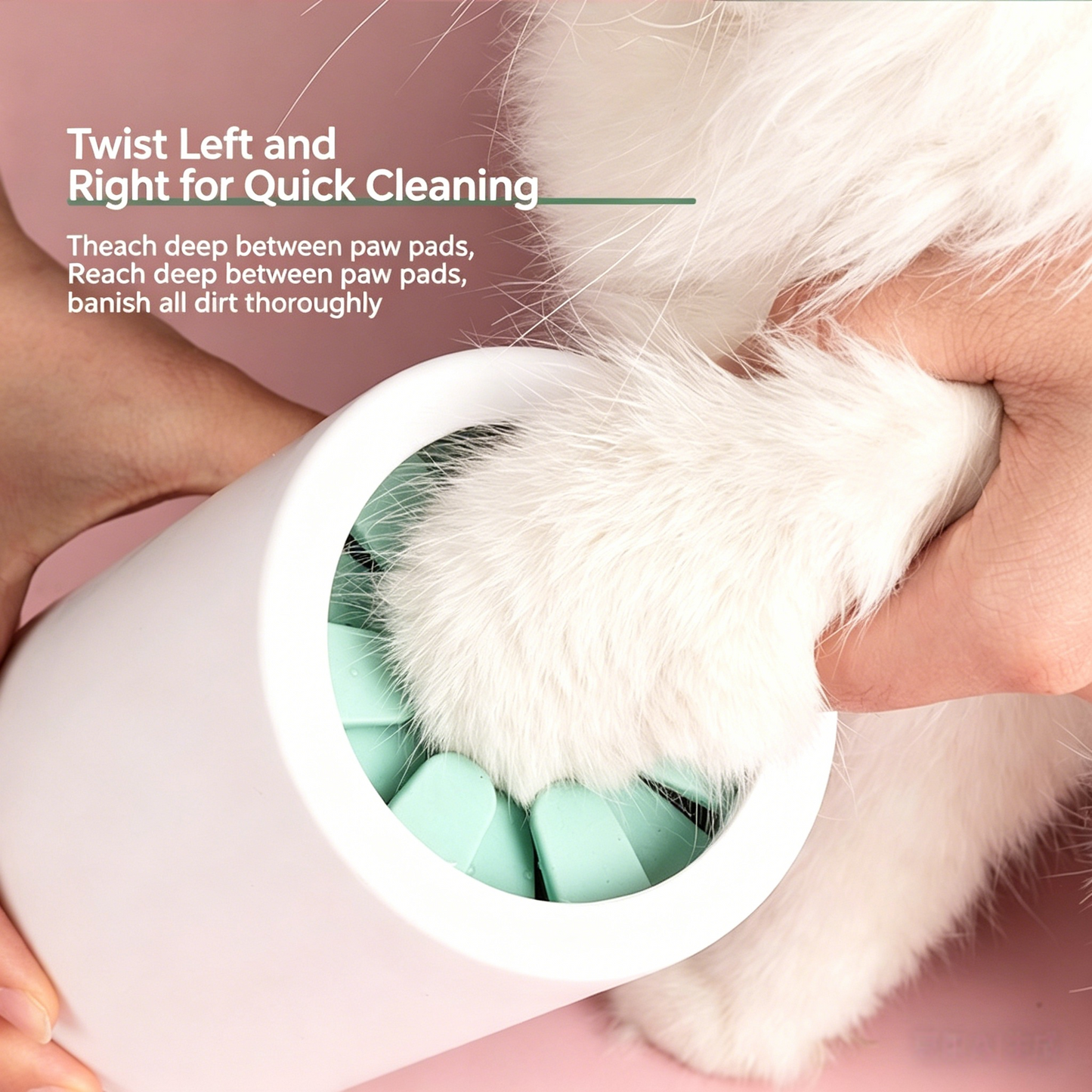 Portable Dog Paw Cleaner | Silicone Pet Foot Washer Cup