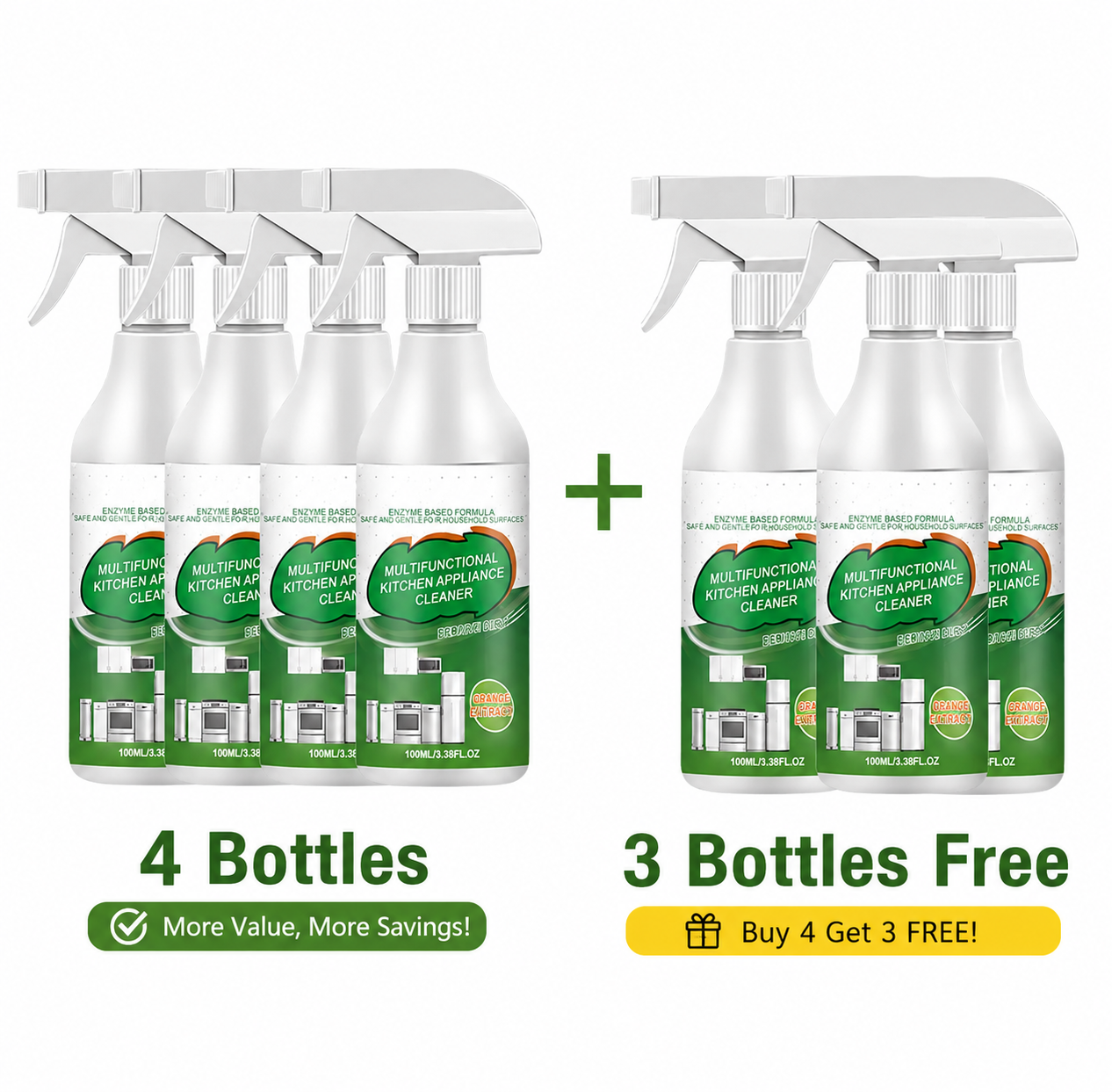 Buy 4 Get 3 Free（7 bottles）❤️