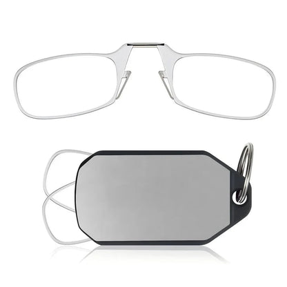 Slim Folding Keychain Reading Glasses - Clips Anywhere, Reads Anytime