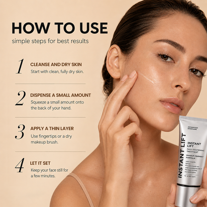 Instant Face Provisional Eye Tightener Easy- Wear Formula