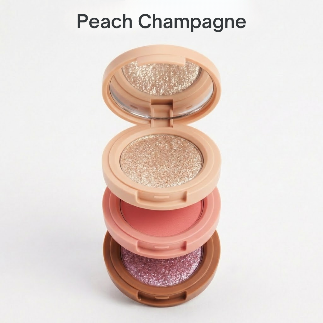 3-in-1 Eyeshadow Trio - Stop carrying 3 palettes for 1 look 💼