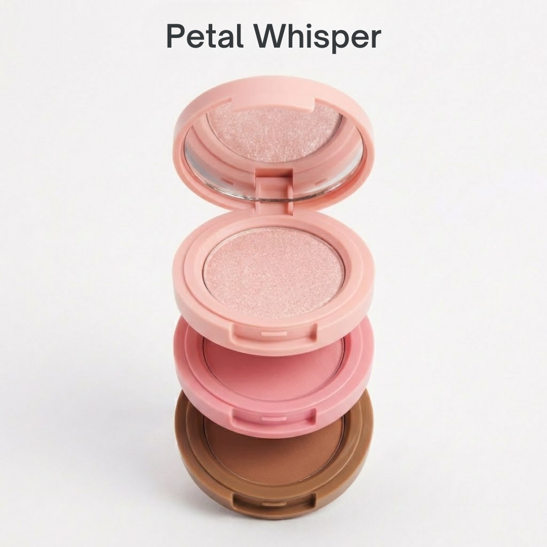 3-in-1 Eyeshadow Trio - Stop carrying 3 palettes for 1 look 💼