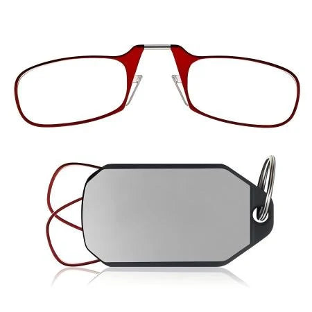 Slim Folding Keychain Reading Glasses - Clips Anywhere, Reads Anytime