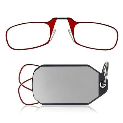 Slim Folding Keychain Reading Glasses - Clips Anywhere, Reads Anytime