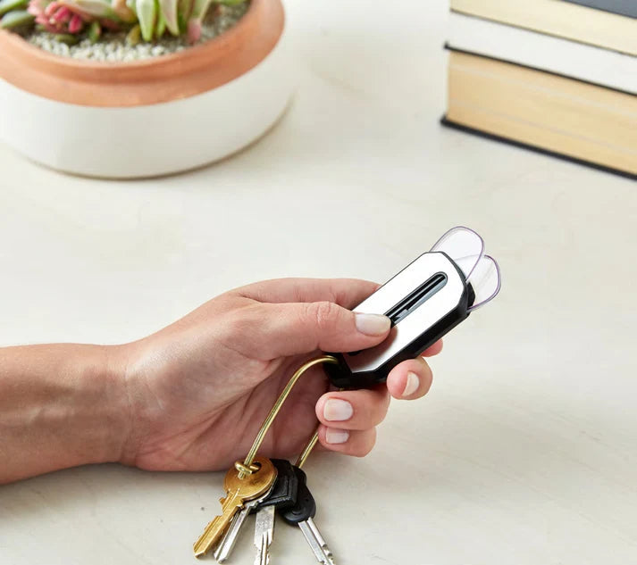 Slim Folding Keychain Reading Glasses - Clips Anywhere, Reads Anytime