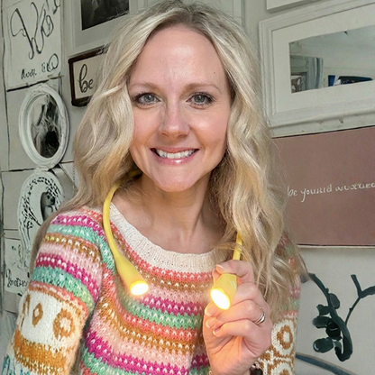 Lumos Knitting Light – Portable LED Craft Light 💡