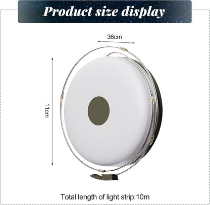 10M LED Camping Fairy Lights – Waterproof USB Rechargeable Tent Lights for Outdoor & Garden ✨