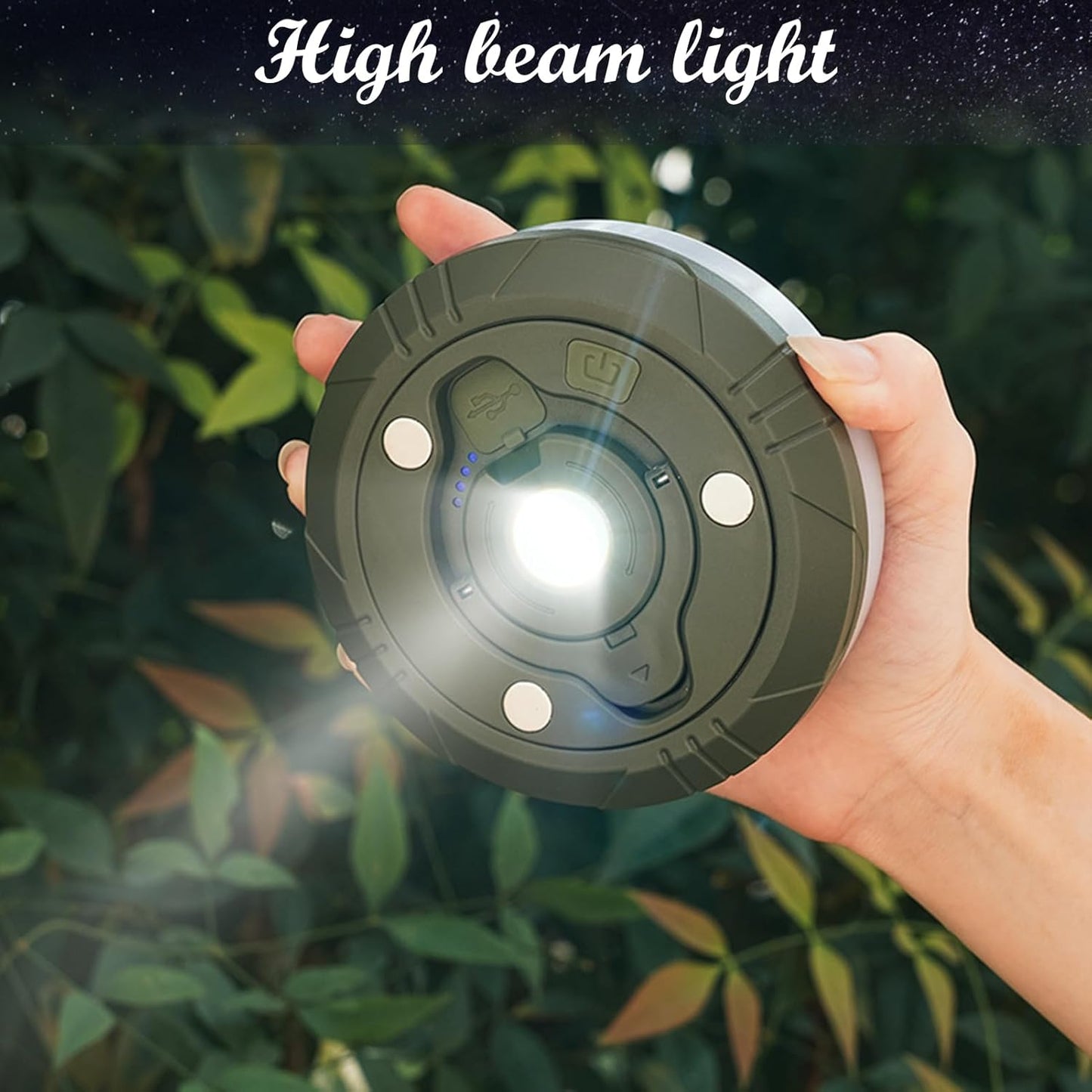 10M LED Camping Fairy Lights – Waterproof USB Rechargeable Tent Lights for Outdoor & Garden ✨