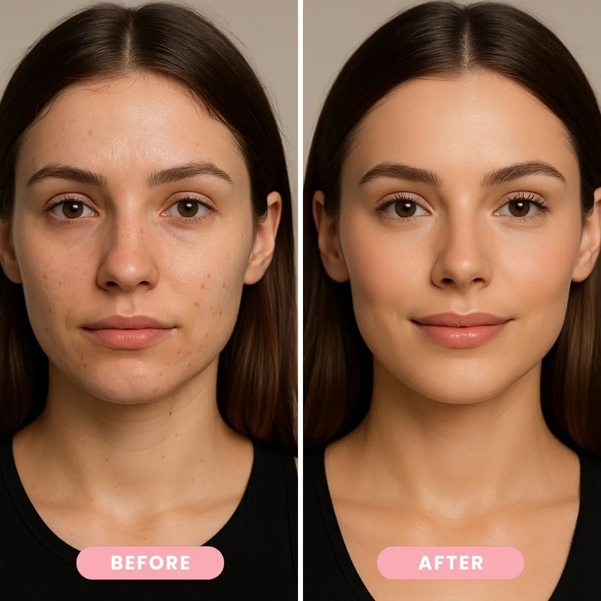 Color Changing Foundation - No more mismatched foundation,Say goodbye to orange face!