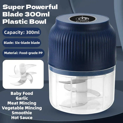 Cordless Electric Garlic Chopper & Mincer