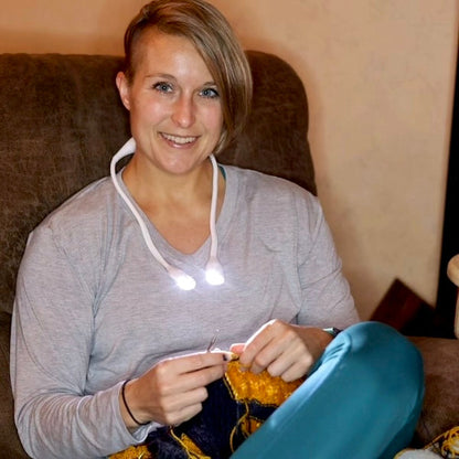 Lumos Knitting Light – Portable LED Craft Light 💡