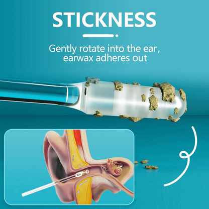 👂💥 Reusable Earwax Remover with Soft Adhesive Tips – No Cotton Mess! Gentle & effective for seniors. Easy clean, reusable. 🧏‍♂️🌿