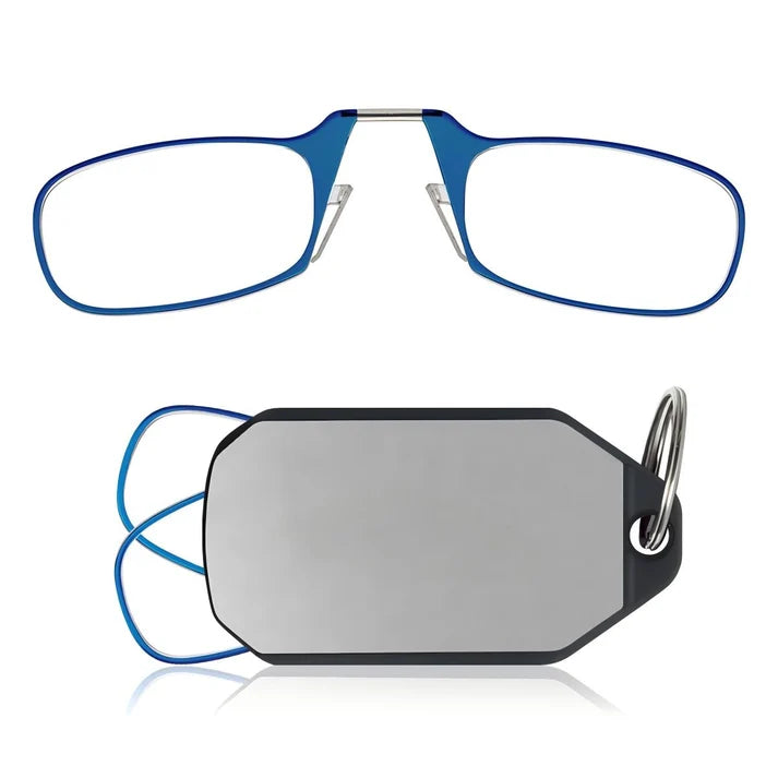 Slim Folding Keychain Reading Glasses - Clips Anywhere, Reads Anytime