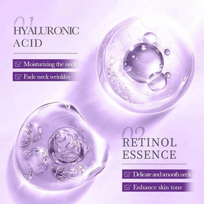 ✨ 5-Roller Collagen Neck Cream | Anti-Wrinkle & Double Chin Reducer
