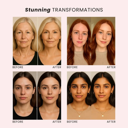 Color Changing Foundation - No more mismatched foundation,Say goodbye to orange face!