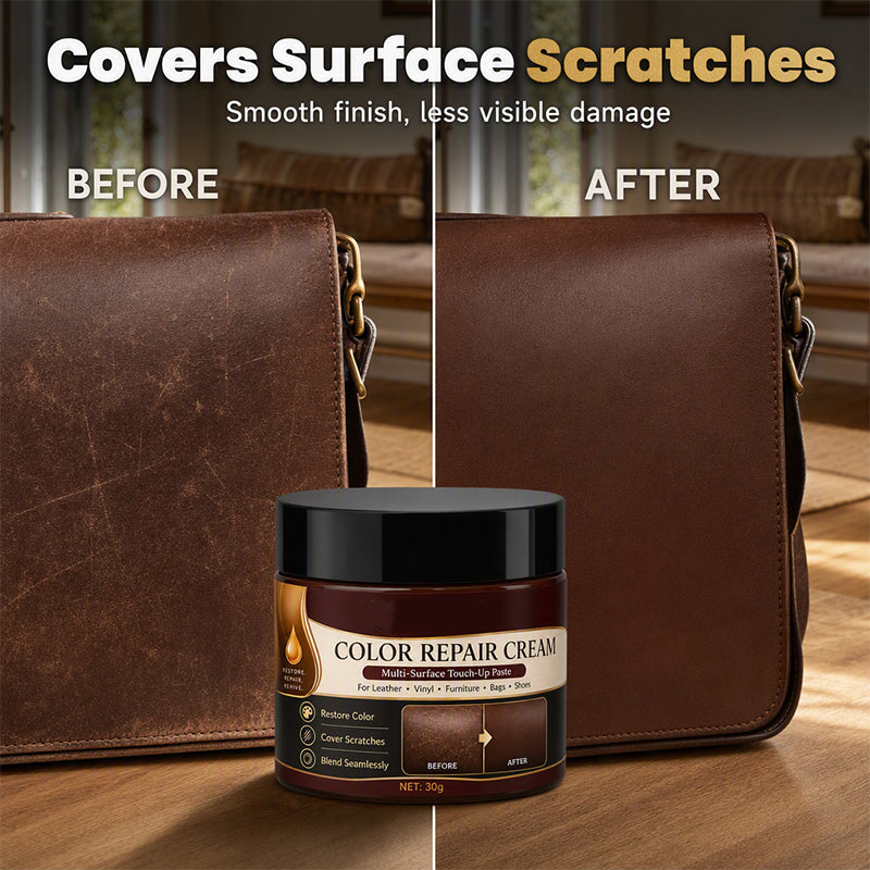 🛋️✨ Leather Repair Paste – Fills scratches & scuffs, restores texture💺🛡️