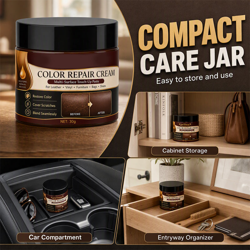 🛋️✨ Leather Repair Paste – Fills scratches & scuffs, restores texture💺🛡️