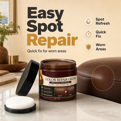 🛋️✨ Leather Repair Paste – Fills scratches & scuffs, restores texture💺🛡️